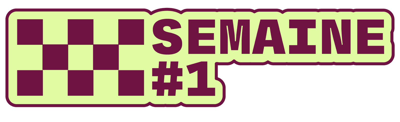 Semaine 1